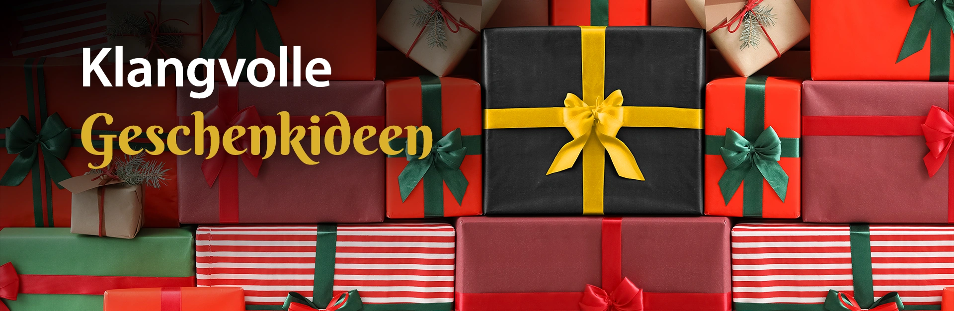 Nubert Header Klangvolle Geschenideen