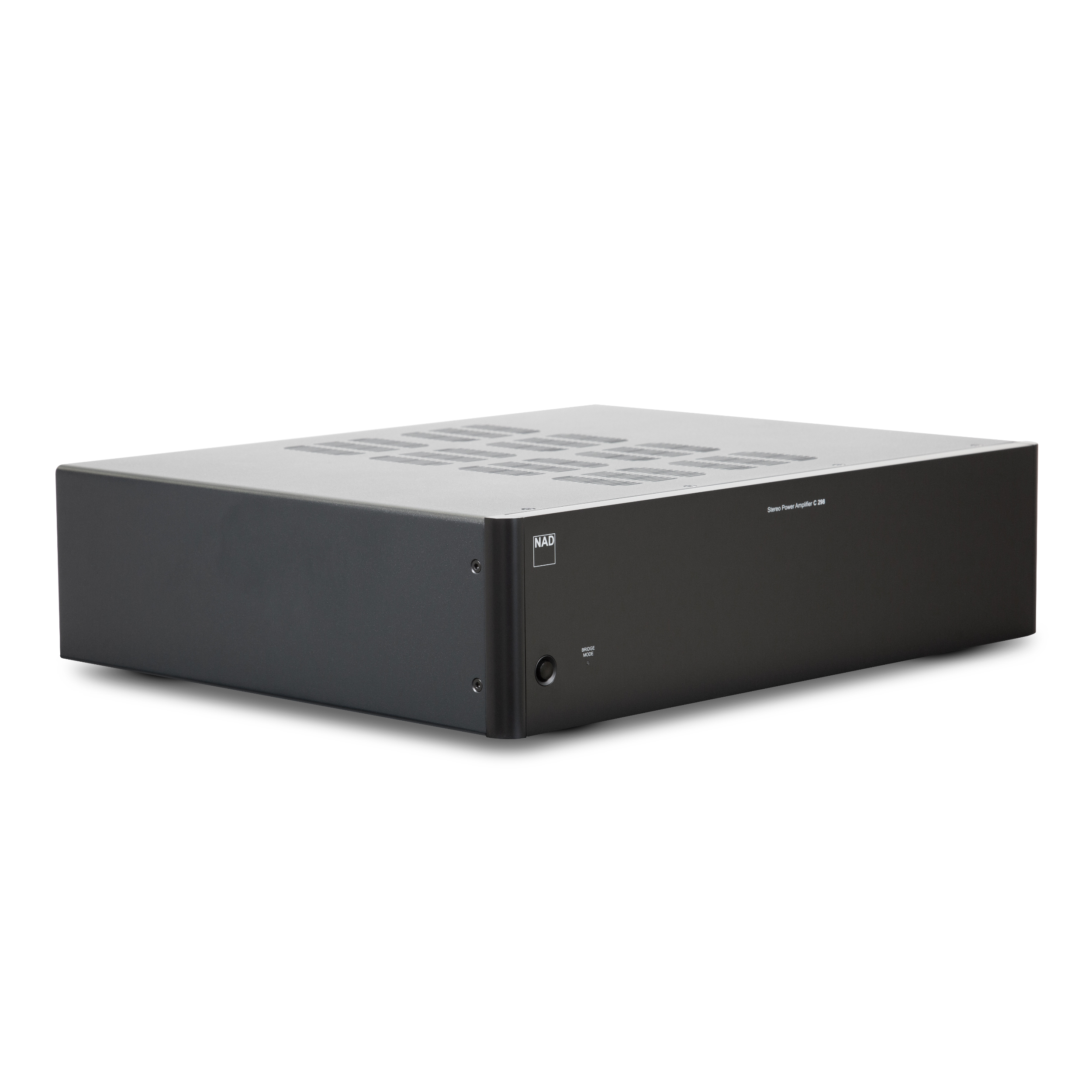 NAD Stereo Endstufe C298 Vorderseite gedreht NAD Stereo Endstufe C298 Vorderseite gedreht
