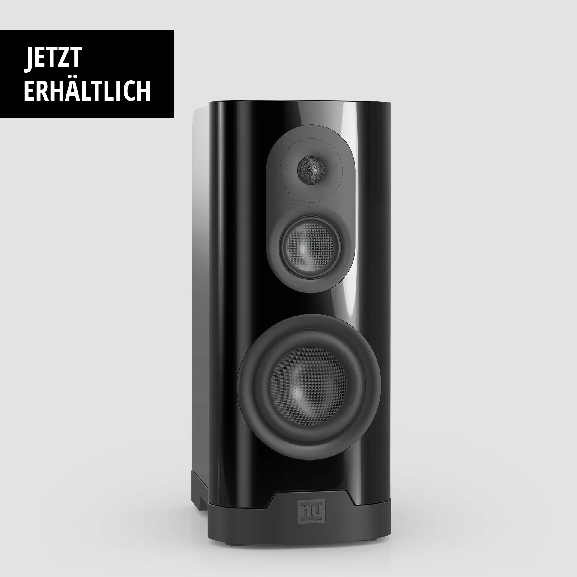 nuVero nova 9 - Kompaktlautsprecher in schwarz