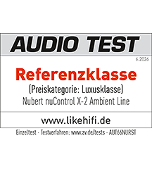 Audiotest, Preiskategorie: Luxusklasse, Nubert nuControl X-2 Ambient Line