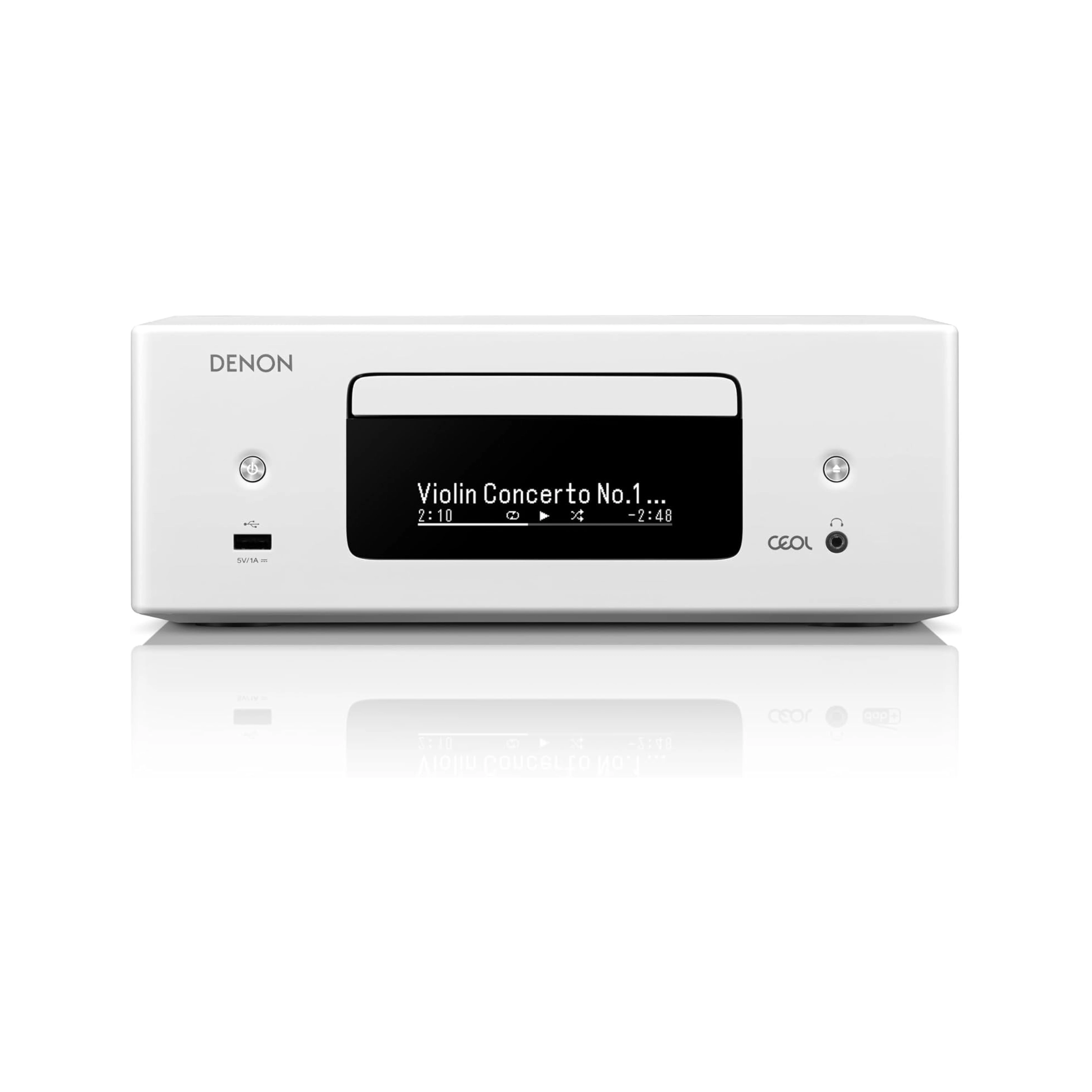 Denon RCD-12 front white