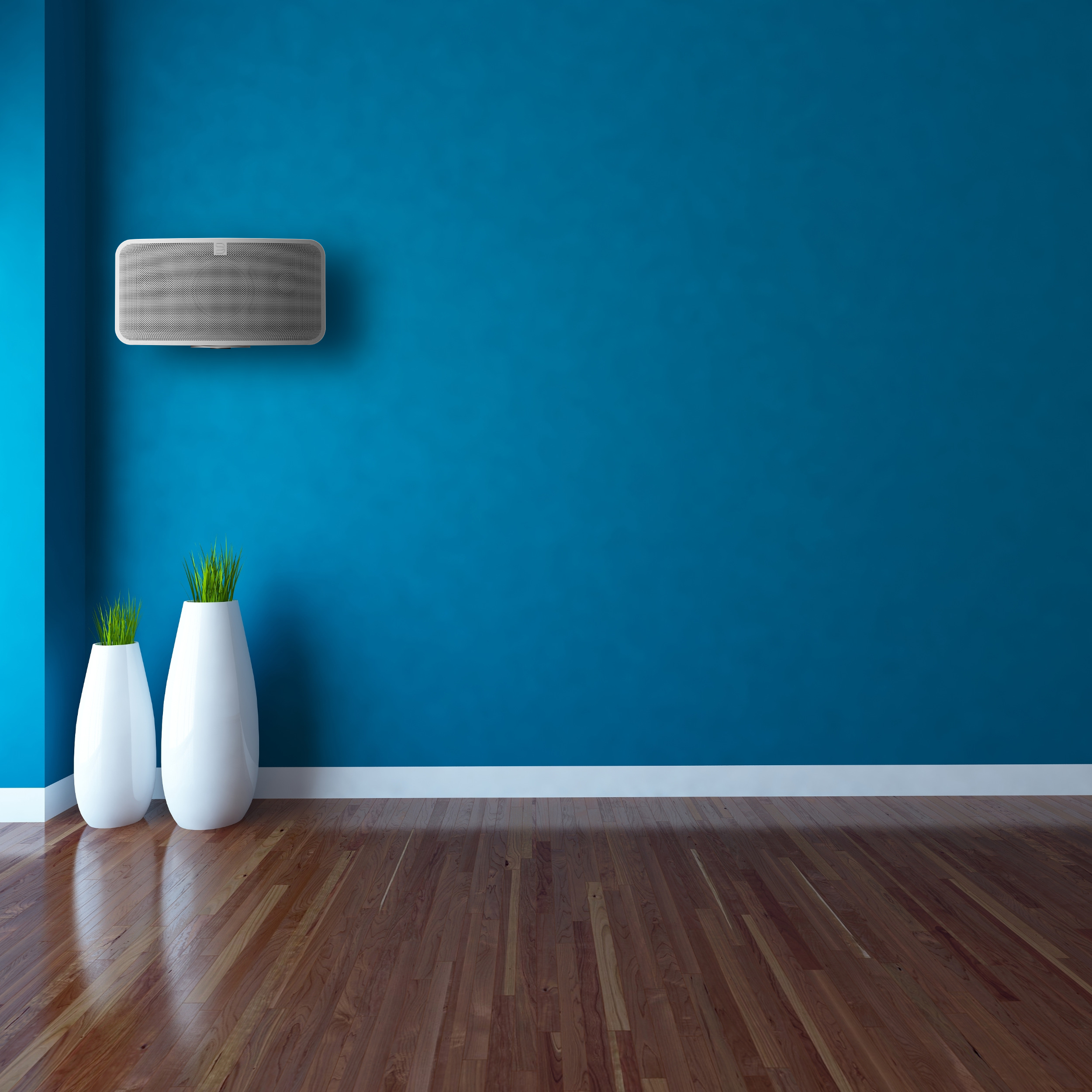 Bluesound Wandhalter WM200 weiß Ambiente Bluesound Wandhalter WM200 weiß Ambiente