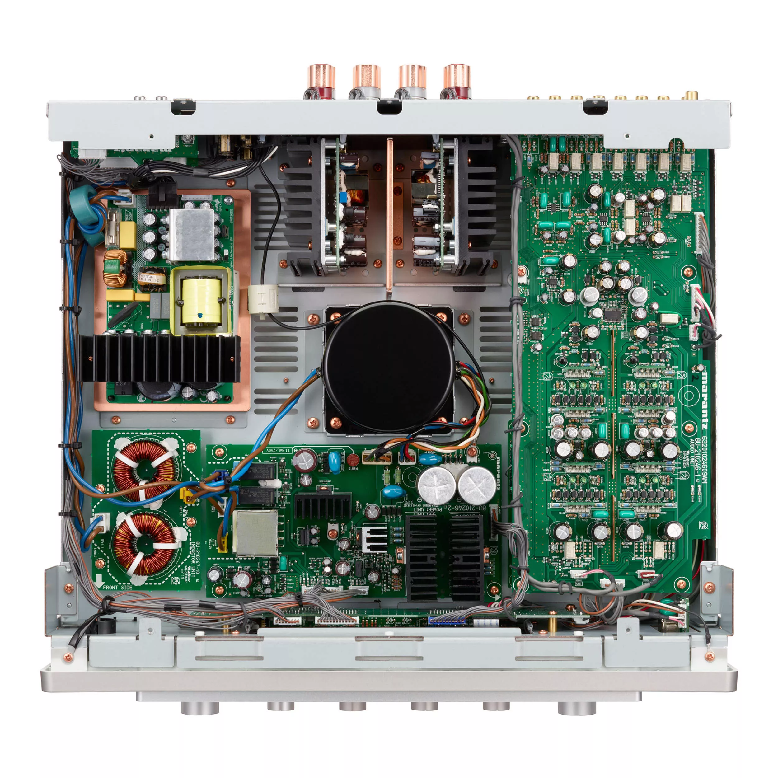 Marantz Stereo Verstärker Model 30 in Silbergold Innenraum