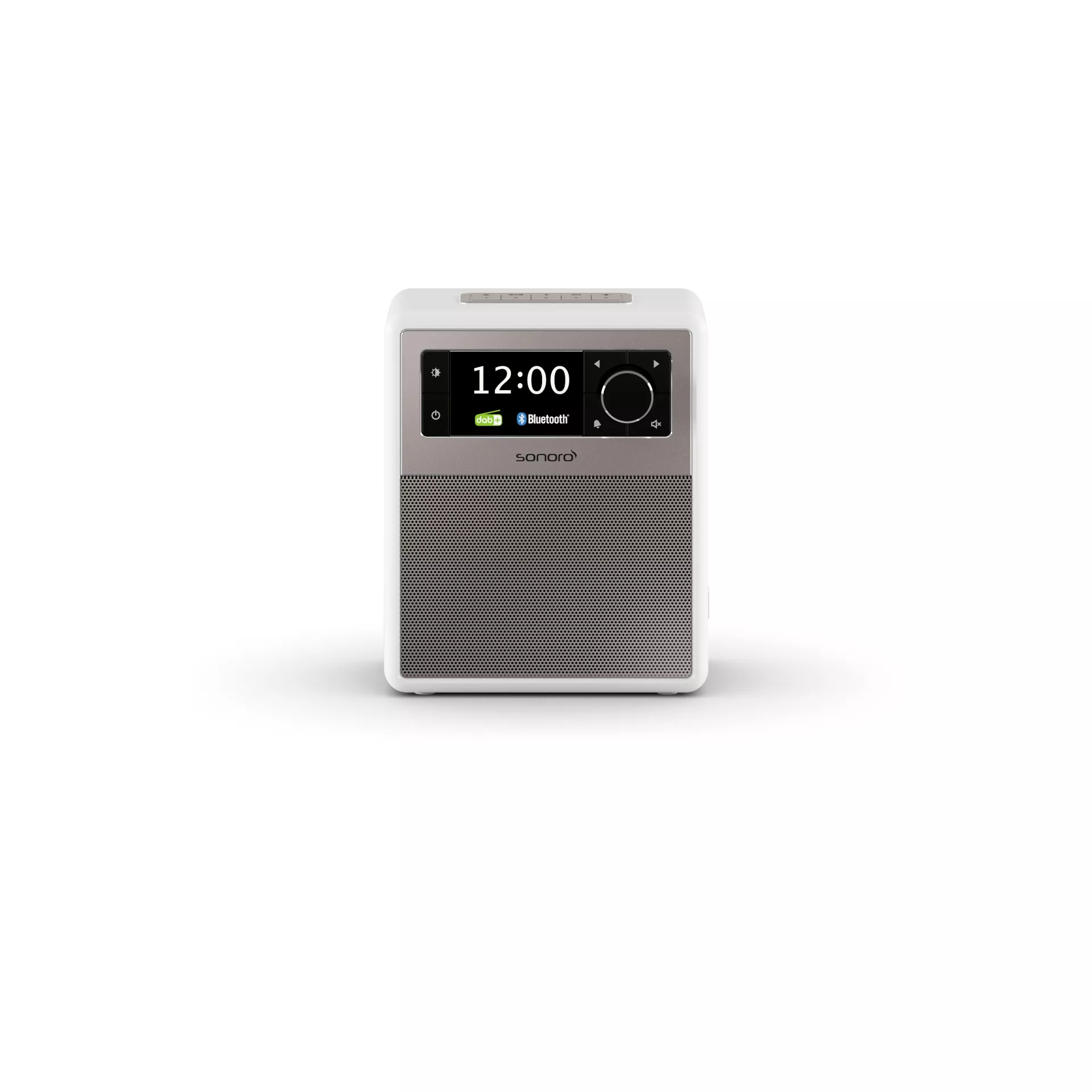 Sonoro Digitalradio Easy in Walnuss Vorderseite