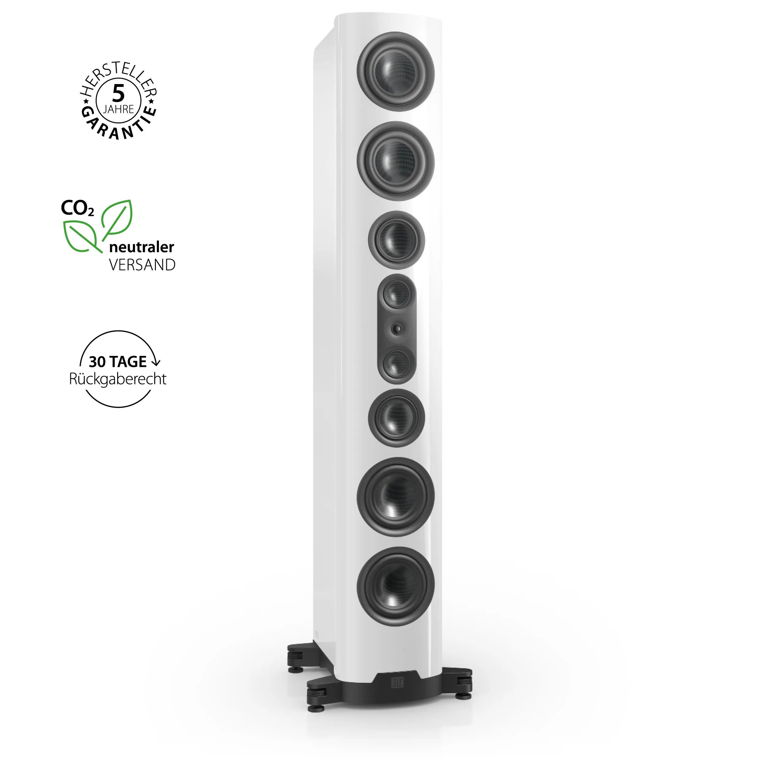 nuVero nova 18 weiß  nuVero nova 18 white front