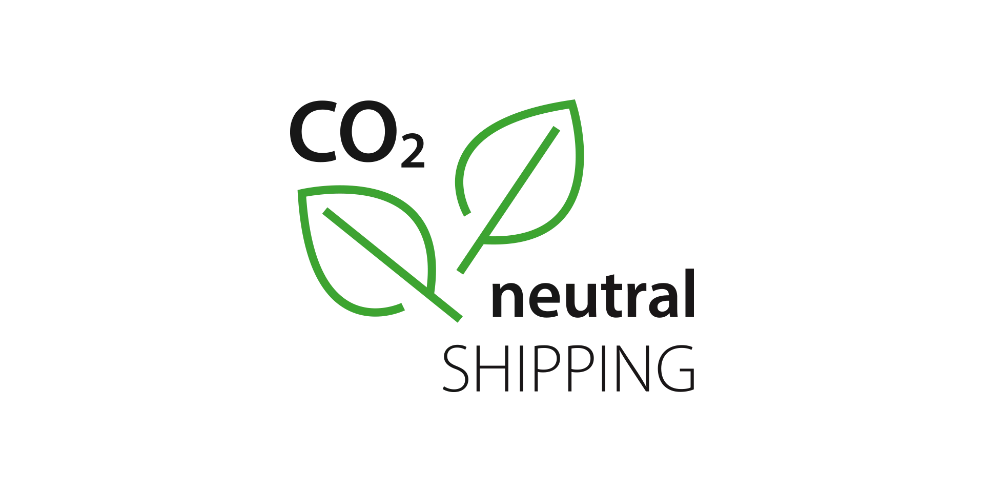 CO2 neutral shipping Icon