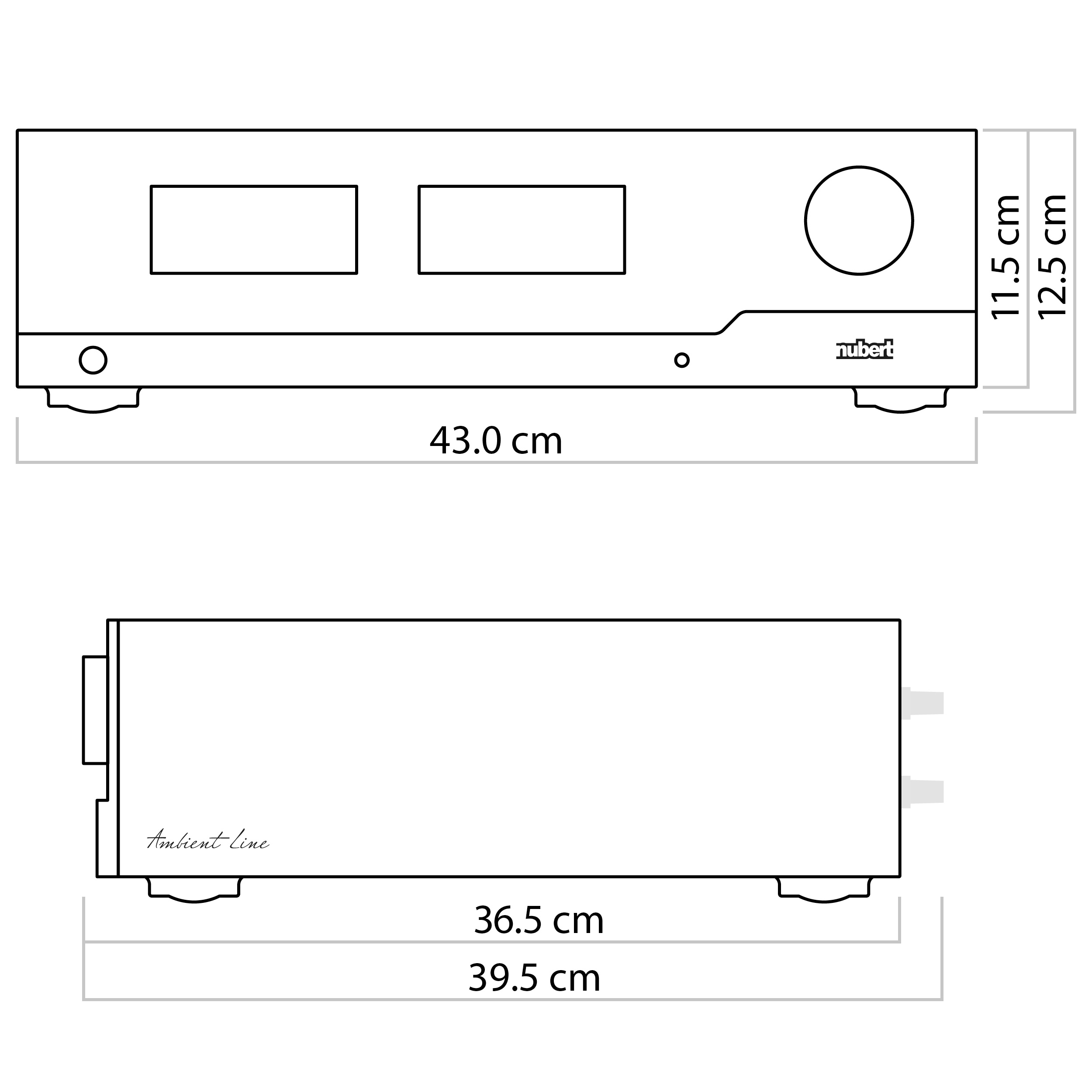 nuPower A-2 Abmessungen