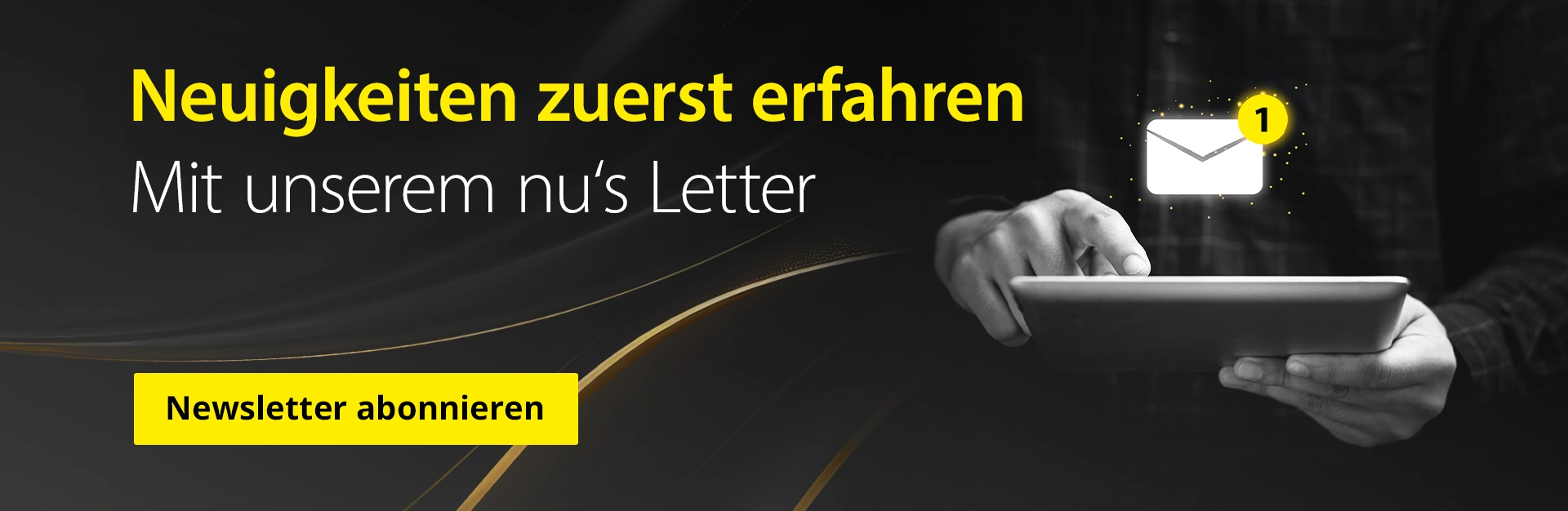 nu's Letter Anmeldung zu unserem nu's Letter