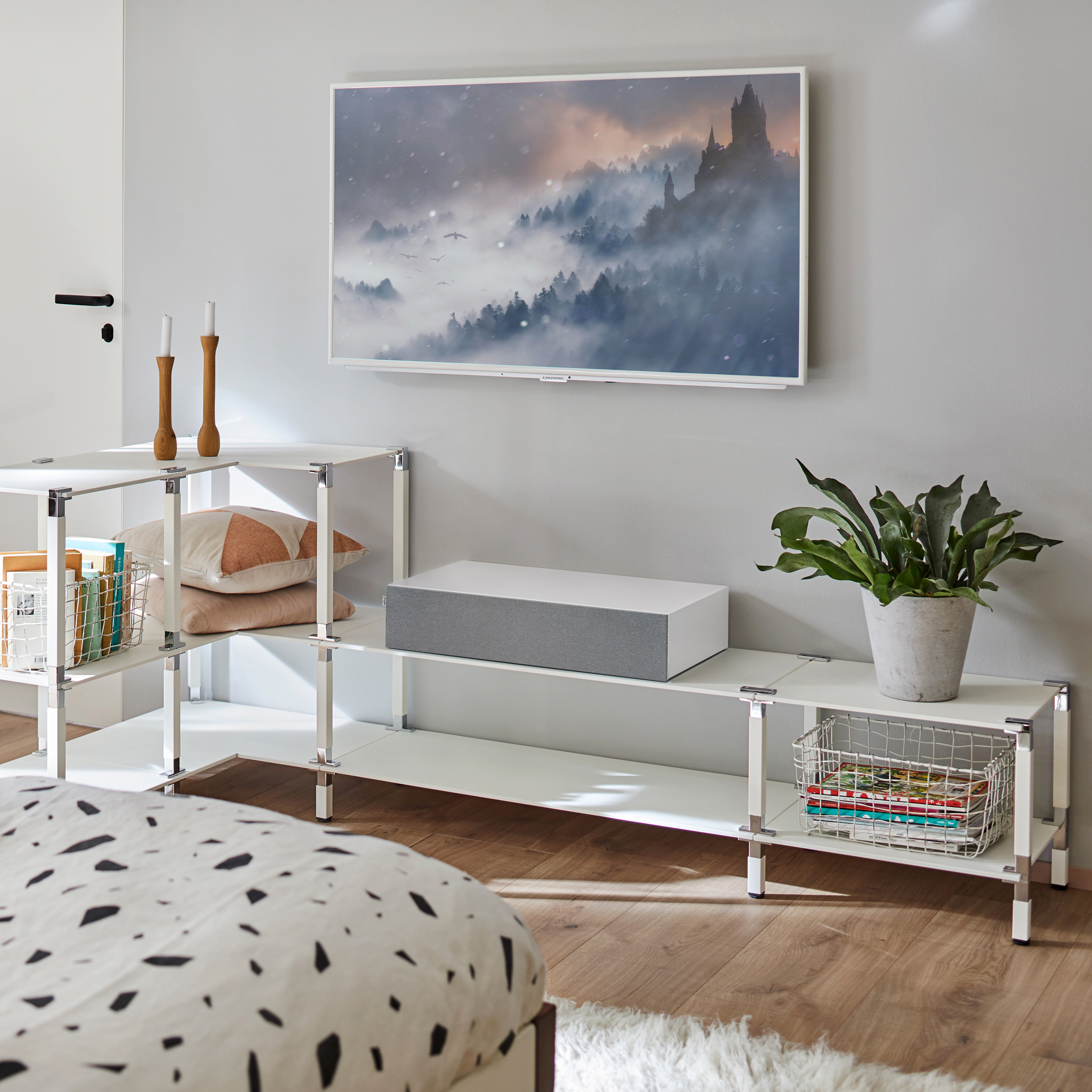 nuBoxx AS 225 max Ambiente nuBoxx AS 225 max Soundbar on shelf