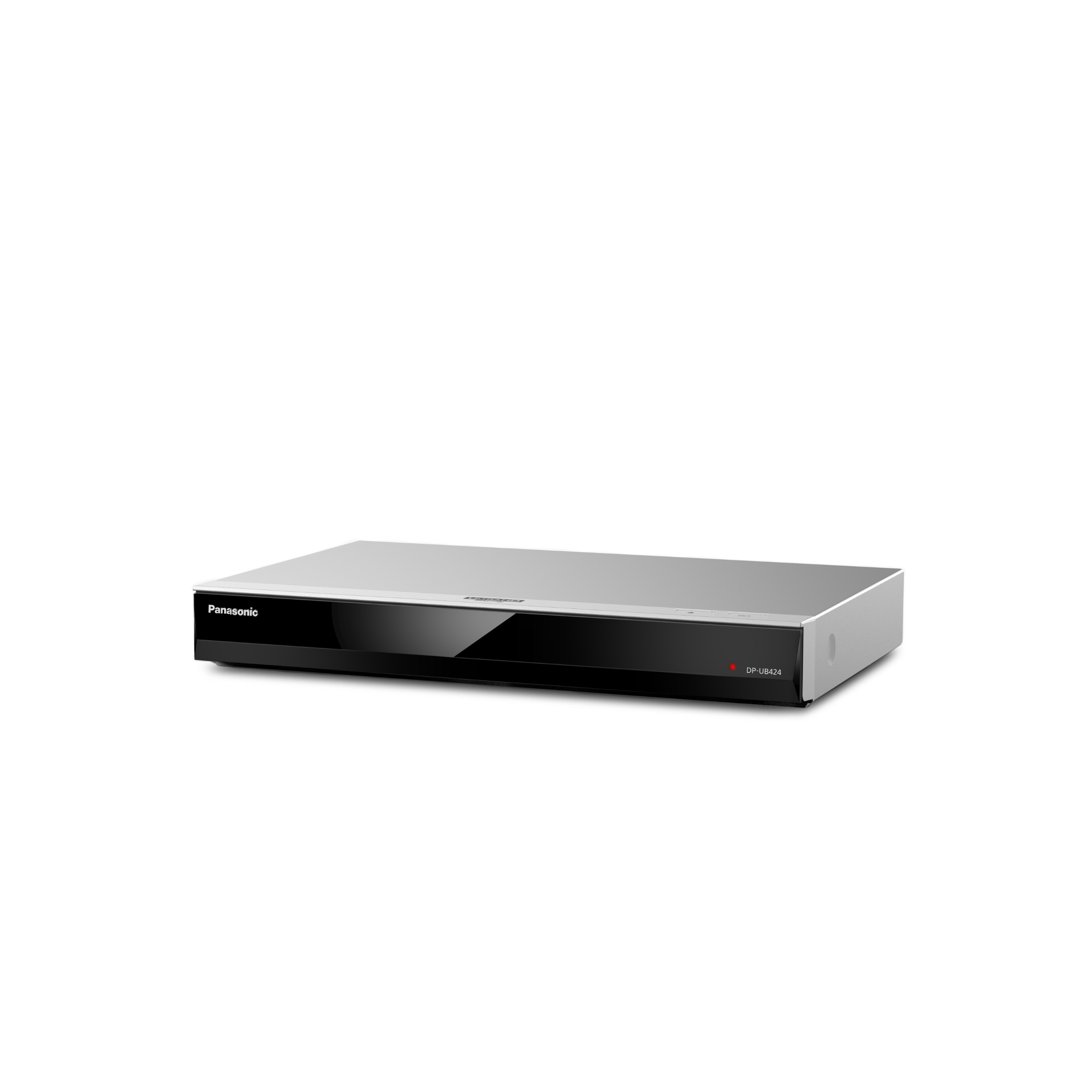 Panasonic Bluray Player DP-UB424 EG K in silver front Panasonic Bluray Player DP-UB424 EG K in silver front