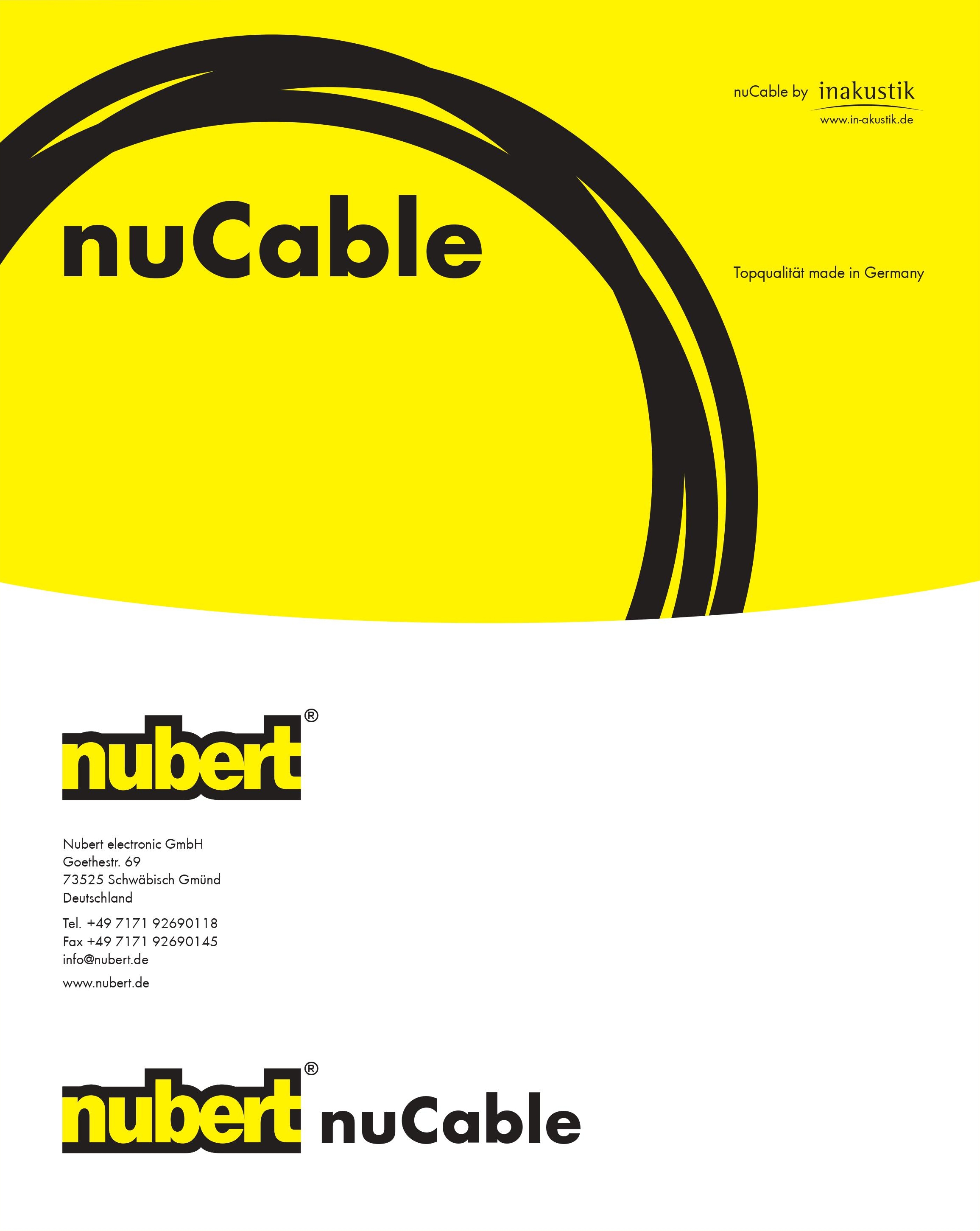 nuCable LS Studioline nuCable LS Studioline
