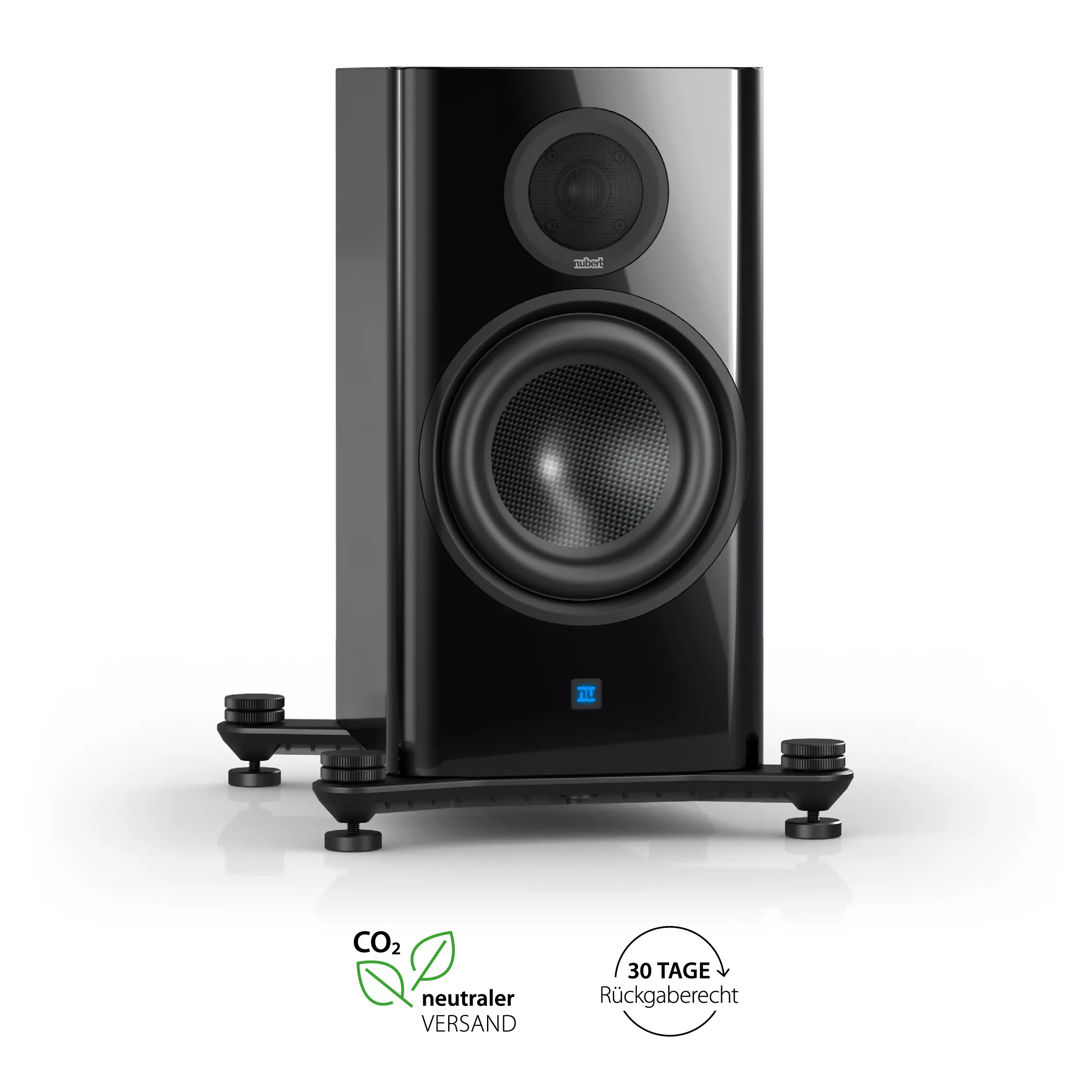 nuZeo 4 Front Schwarz nuZeo 4 Front Schwarz