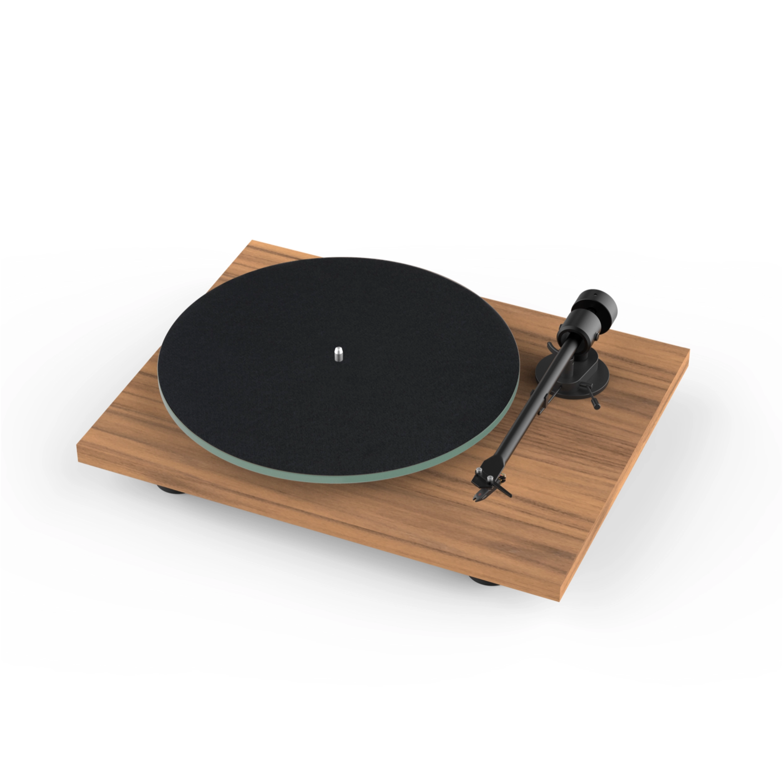 Pro-Ject T1 Evo ohne Haube Walnuss