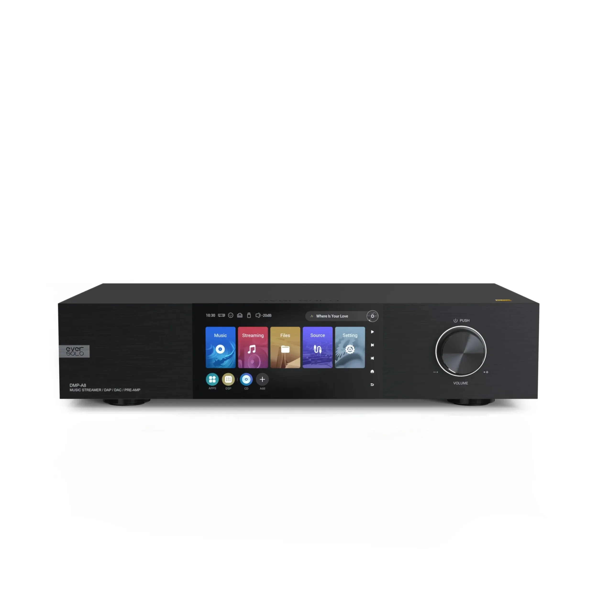 Eversolo DMP A8 Front Eversolo DMP A8 Front