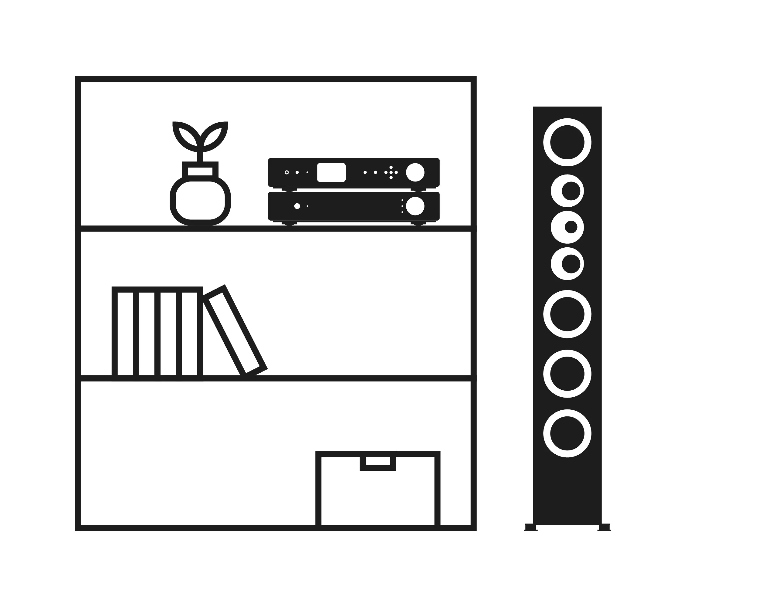 nuVero 140 Anwendungsbeispiel nuVero 140 Anwendungsbeispiel HiFi