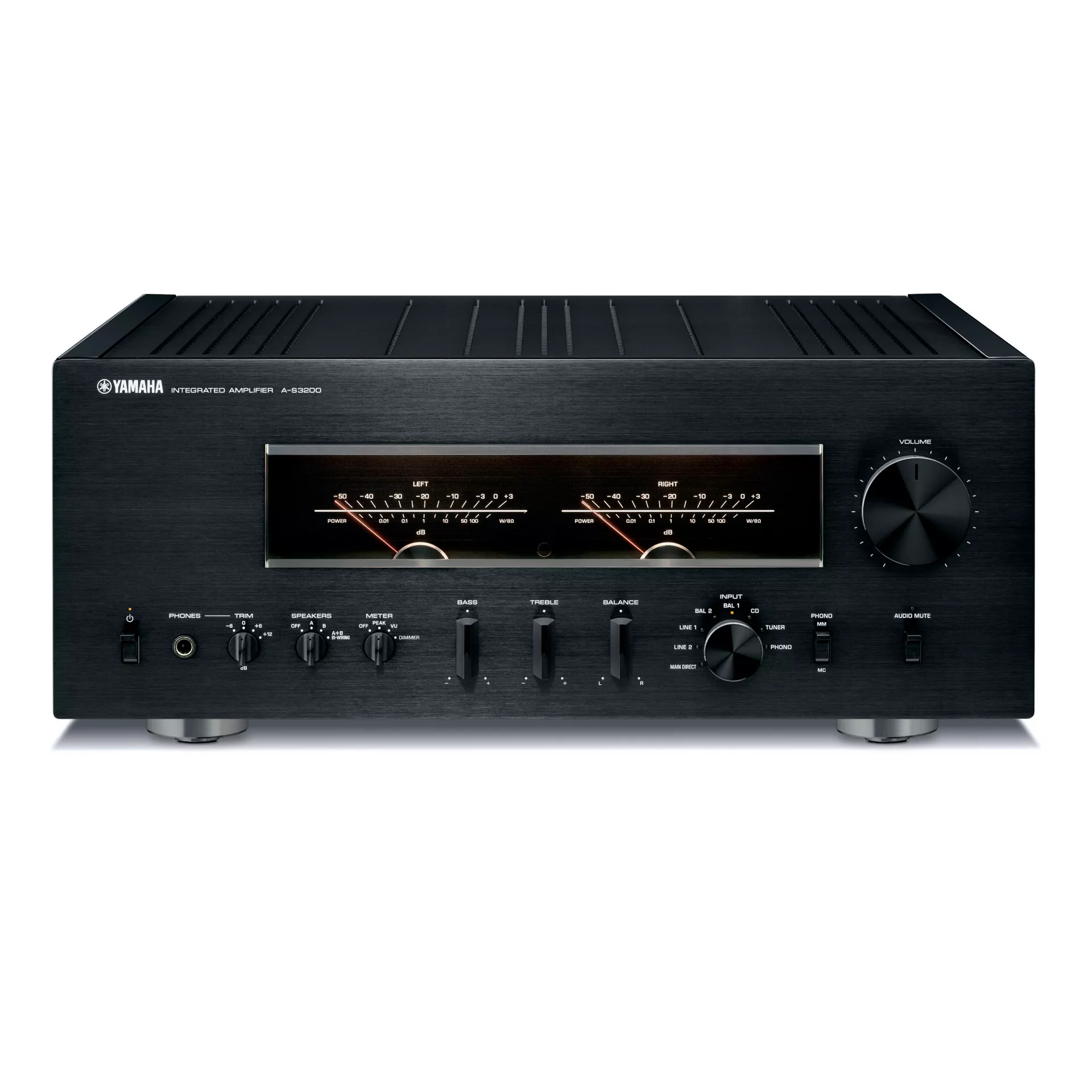 Yamaha Stereo Verstärker A-S3200 schwarz Vorderseite