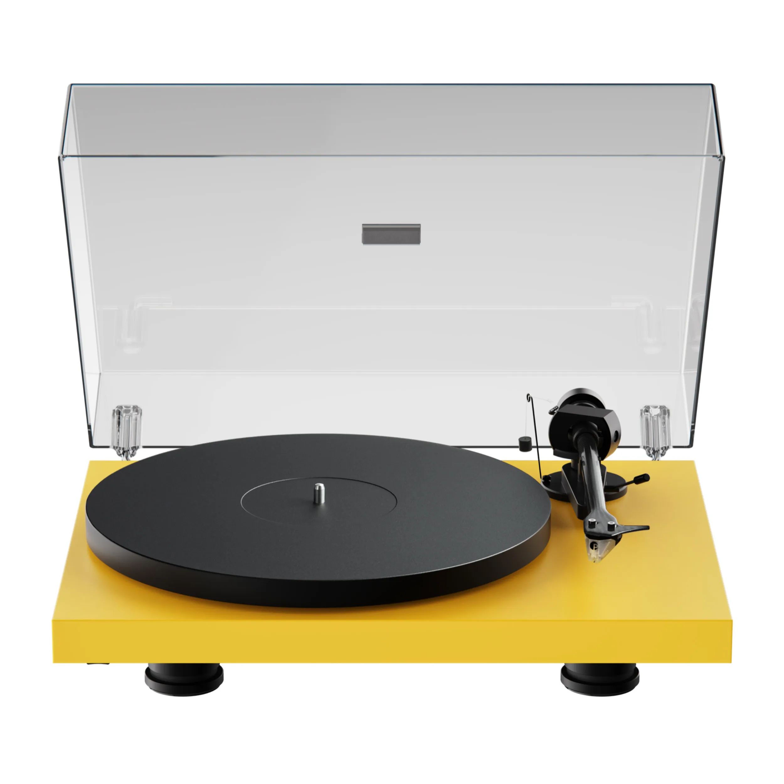 Pro-Ject Debut Evo 2 Seidenmatt Goldgeld Front Pro-Ject Debut Evo 2 Seidenmatt Goldgeld Front