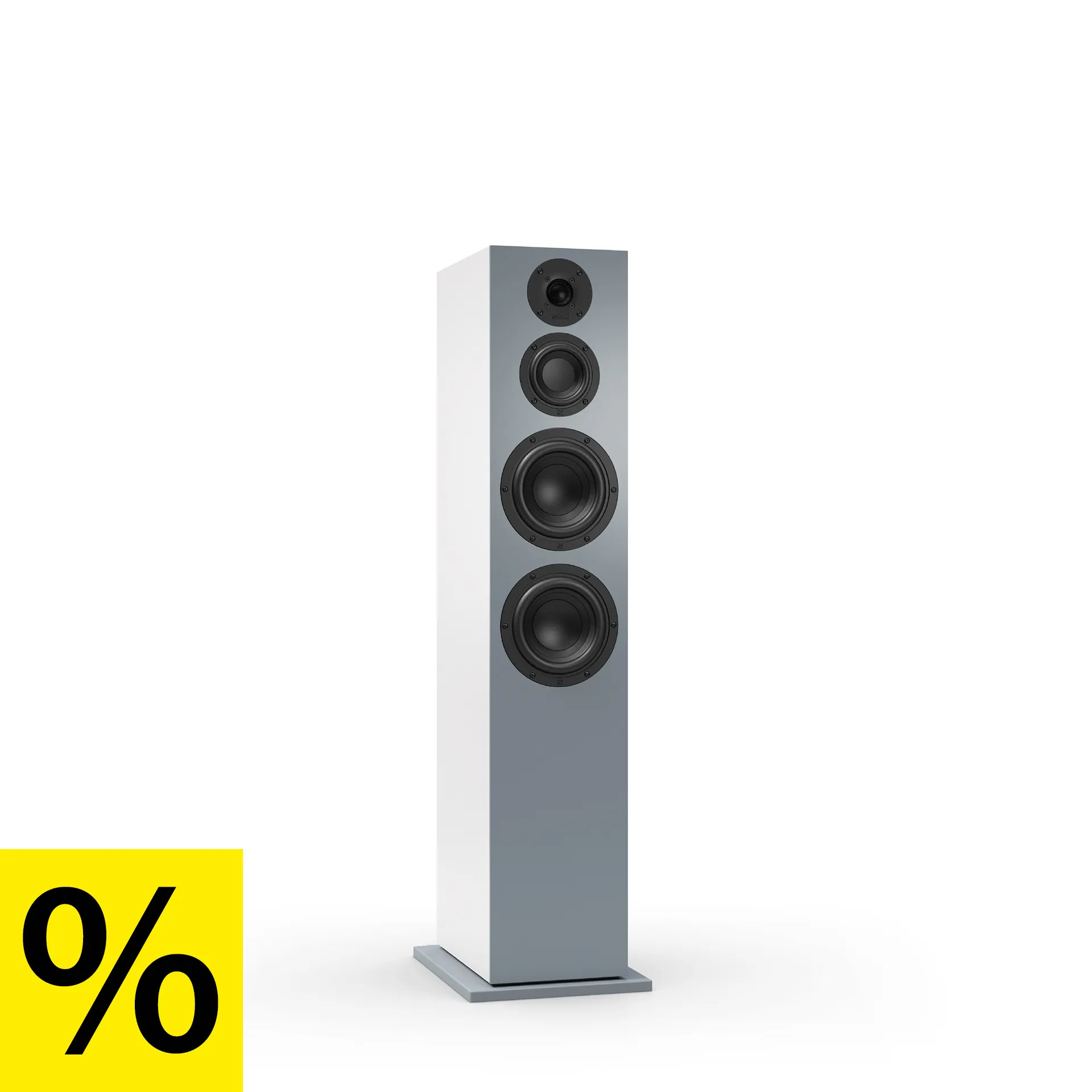 nuBoxx B 70 floorstanding loudspeaker in ice grey Almost Good