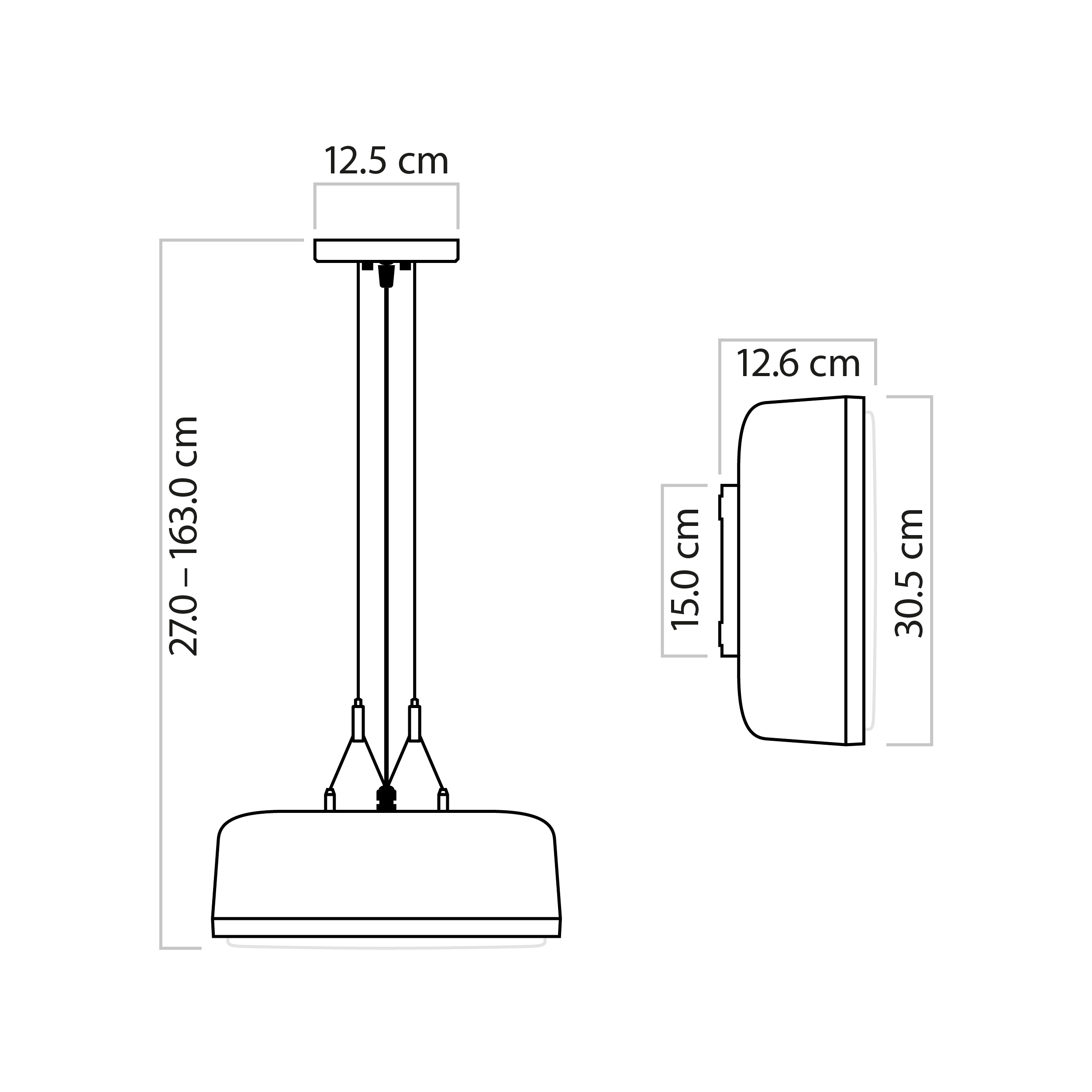 GS 2000 Abmessungen GS 2000 Abmessungen