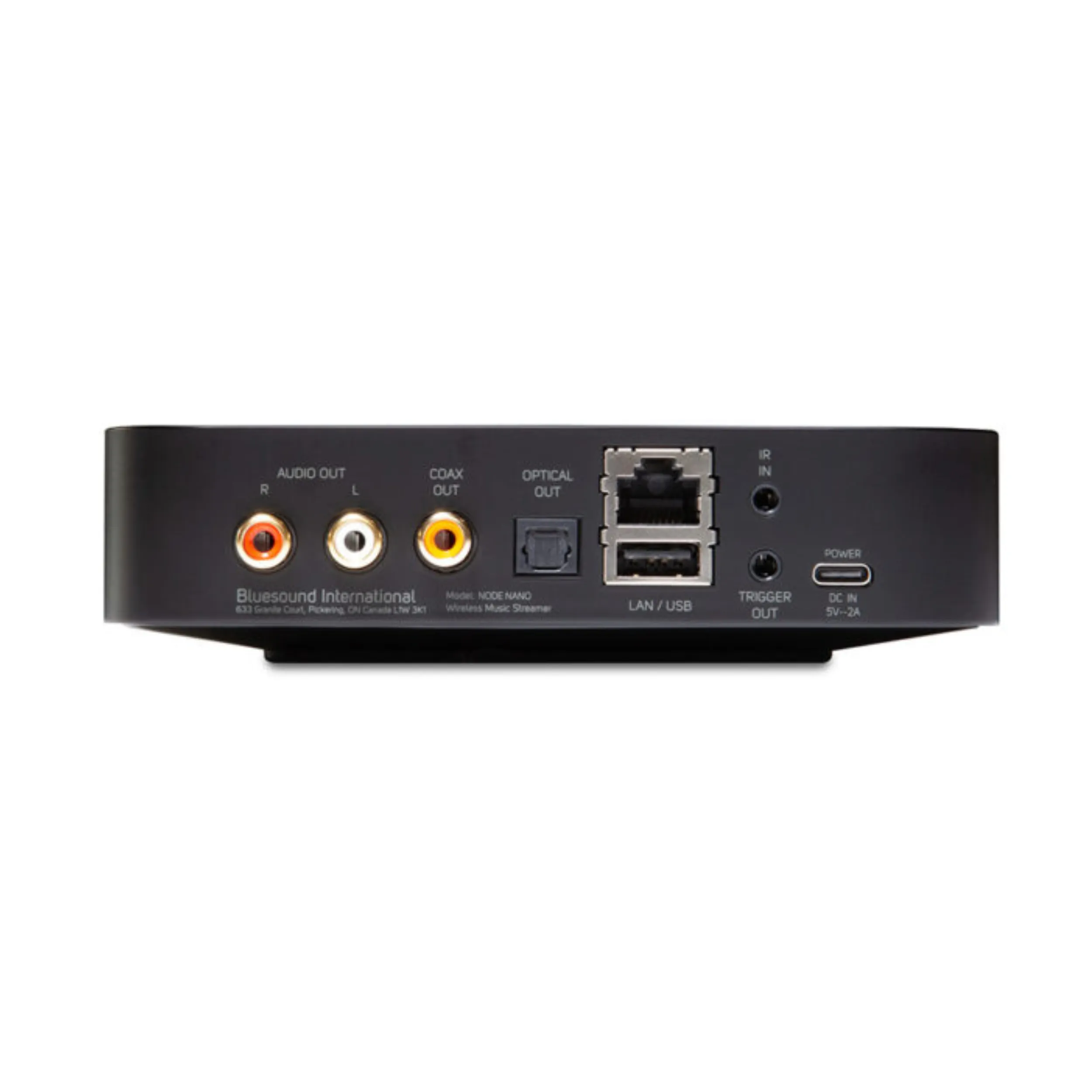 Bluesound Node Nano back