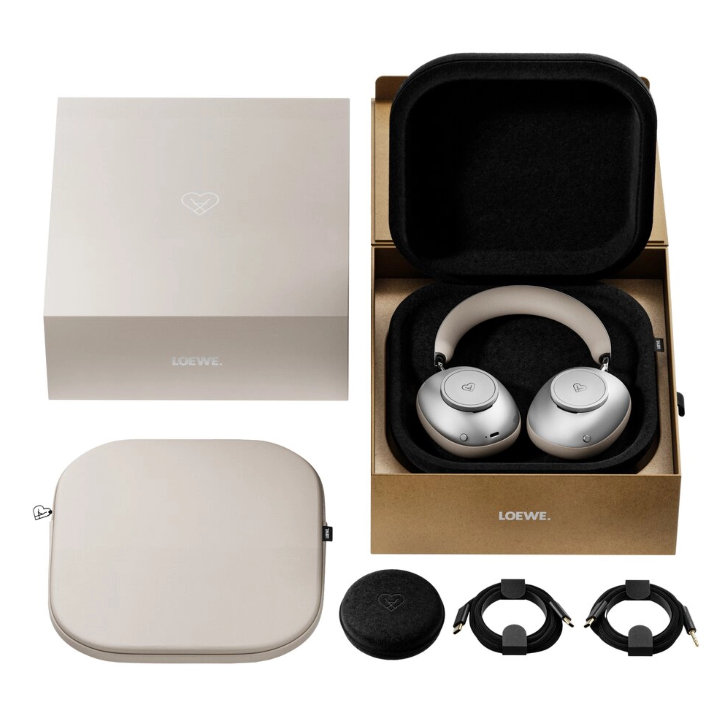 Loewe Leo Moonlight Beige Lieferumfang