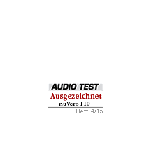 Audio Test nuVero 110 Icon Audio Test nuVero 110 Icon