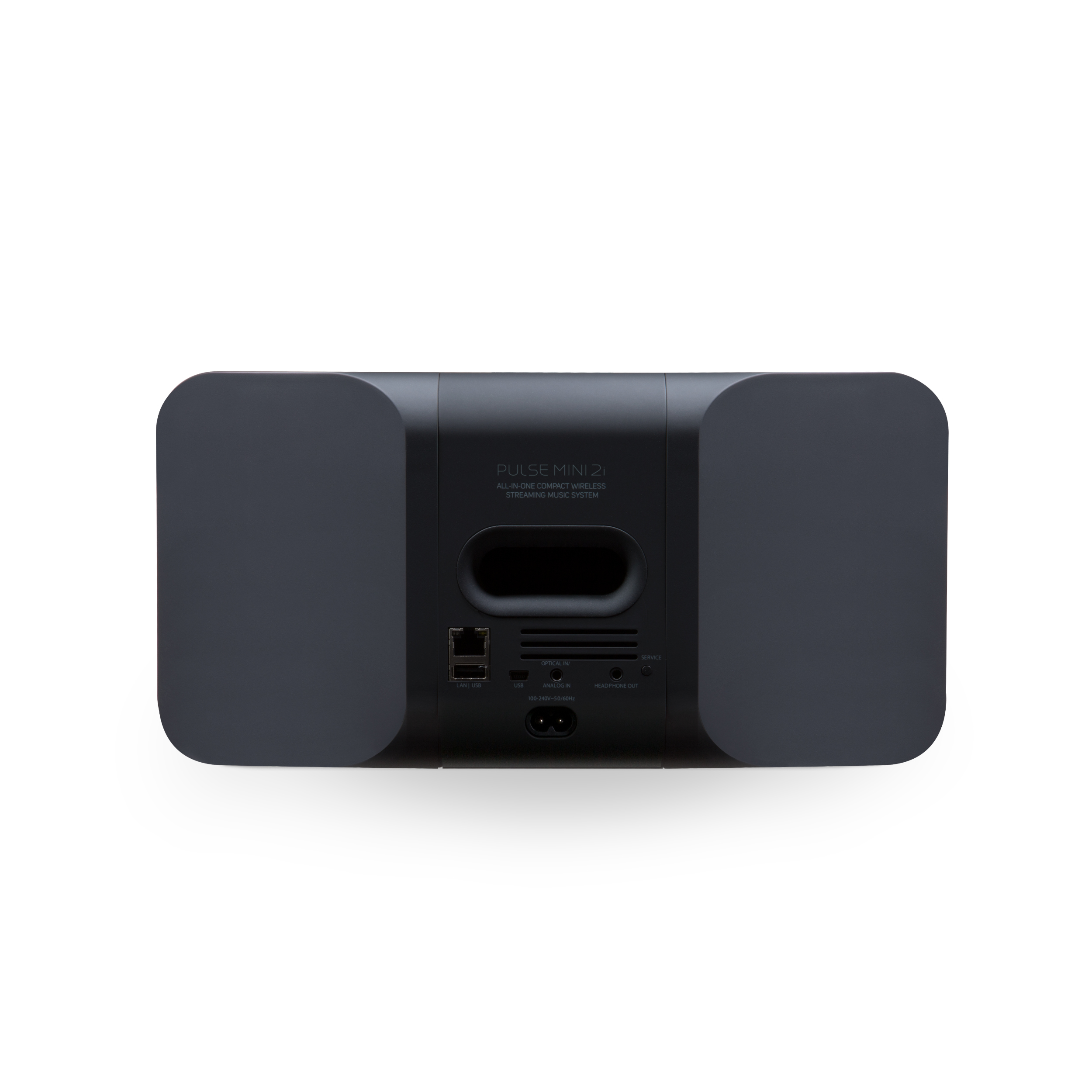 Bluesound Pulse mini 2i  schwarz back Bluesound Pulse mini 2i  schwarz back